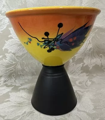 Buy Richard Godfrey Studio Devon Pottery - Ceramic 20cm Vase - Slipware - Retro • 199.99£