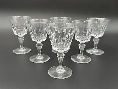 Buy 6 Glasses Wine White IN Crystal Baccarat Model Piccadilly • 122.83£