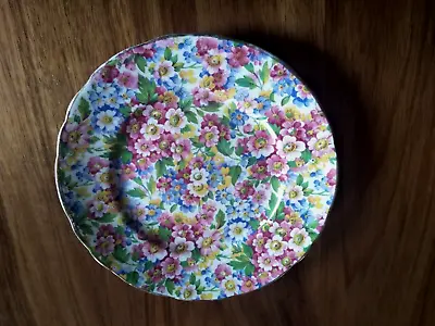 Buy James Kent Longton Apple Blossom Chintz Plate All Over Floral • 19£