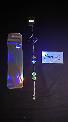Buy Hand Crafted Unique Sun Catcher With Hanging Glass Crystals Read Description  • 3.49£