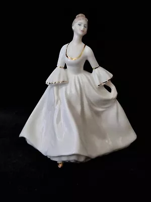 Buy Lovely Vintage Coalport Bone China Figurine  Gwen  12.5 Cm • 5.50£