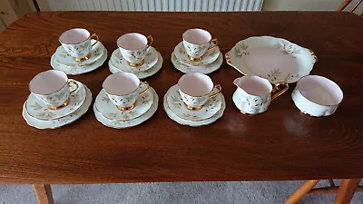 Buy 21 Piece Royal Albert  Braemar Pattern Tea Set In Excellent Condition • 60£
