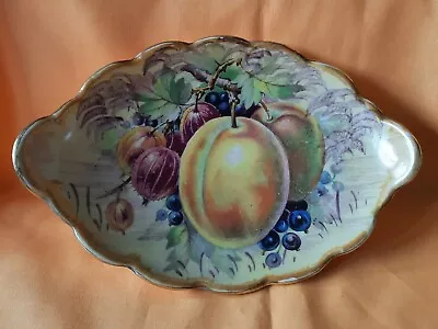 Buy Arthur Wood Pottery Rare Vintage Autumn Fruit Design Trinket Dish 4028 • 22£