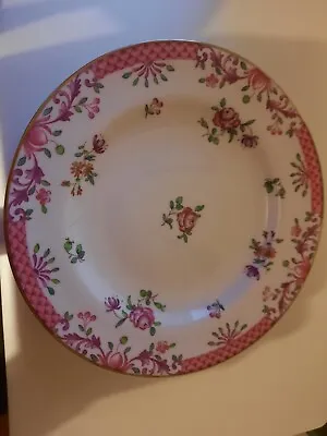 Buy Antique Spode Copeland`s English China Pink Floral Roses Tea Plate 6.75  • 4£