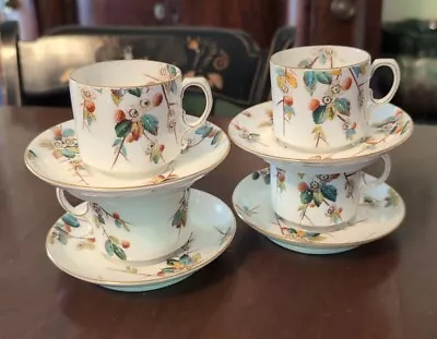 Buy George Jones & Sons English Cups & Saucers 19th Century Aesthetic Transfer • 74.95£