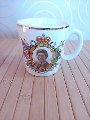 Buy Vintage Prince Charles Investiture Caernarvon 1969 Commemorative Mug • 3.99£