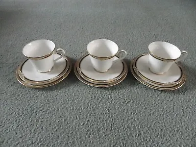 Buy Royal Doulton Fine Bone China  Forsyth  H5197 Cup, Saucer, Plate Trio, Set Of 3. • 22.50£