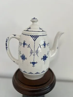 Buy Furnivals Coffee Pot Blue & White Denmark Pattern • 13.60£