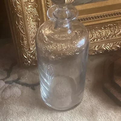 Buy Antique Plain  Decanter,11 Inches Tall,good Condition ,no Chip. • 45£