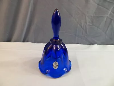 Buy Fenton Undecorated Cobalt Blue Glass Bell • 11.50£