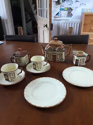 Buy Staffordshire Keele Pottery Cottage Tea Set • 20£
