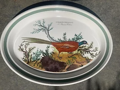 Buy Portmeirion Birds Of Britain Common Pheasant Oval Plate • 25£