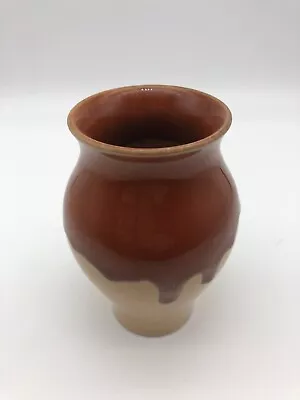 Buy Doulton Lambeth Dribble Salt Glazed Stonewear Vase Pattern 9145, 12 Cm • 10£