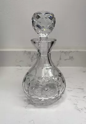 Buy Vintage Cut Glass Scent Perfume Bottle With Stopper. • 14.99£