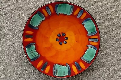 Buy Poole Pottery 25 Cm Charger 'Volcano' Pattern Anita Harris • 53£
