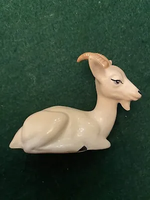 Buy Miniature Billy Goat Porcelain Pottery Made England Sm Chip • 9.52£