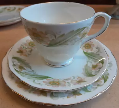Buy Vintage Duchess Greensleeves Bone China Cup, Plate And Saucer Trio Afternoon Tea • 5.36£