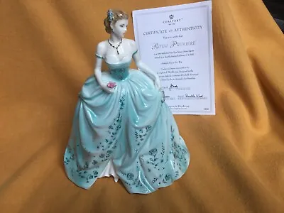 Buy Coalport Limited Edition Figurine  Royal Premiere  No 84 Of 7500 With COA & BOX • 115£