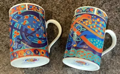 Buy Pair Dunoon Iona By Jane Brookshaw Stoneware Mugs • 8£