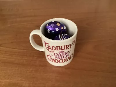 Buy New Cadbury's Dairy Milk Chocolate Retro Vintage Style Mug With 4 Cadbury Eggs • 9.99£