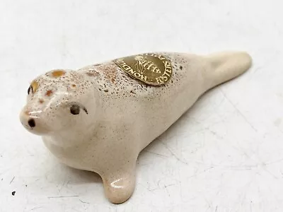 Buy Vintage Fosters Pottery Honeycomb Sea Lion Studio Pottery Figurine Ornament • 22.99£