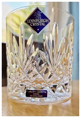 Buy Edinburgh Crystal TAY Whisky / Old Fashioned Rocks Glass 3 1/4” NEW • 15.99£