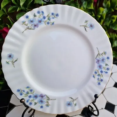 Buy Vintage, Richmond 'Blue Rock' Blue Flowers Floral  Salad Dessert Plate 8  • 4£