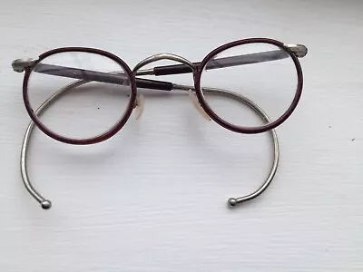 Buy Vintage Algha Childs  Spectacles In Case 1930's • 9.99£