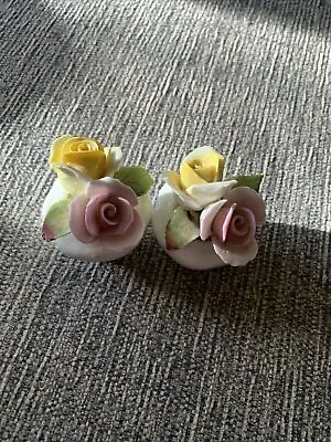 Buy Coalport Bone China Miniature Flower Pots • 3£