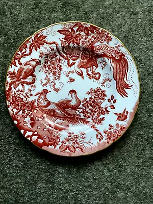Buy ROYAL CROWN DERBY RED AVES PLATE 21.5cm • 9.99£