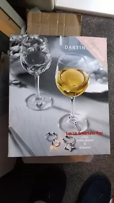 Buy Dartington Wine Glasses 2 & 6 Charms  UNWANTED GIFT RARE LET US ENTERTAIN YOU • 14.99£