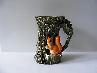 Buy Vintage Sylvac 4241 Vase/Jug With Squirrel In Oak Tree Made In England • 6.99£