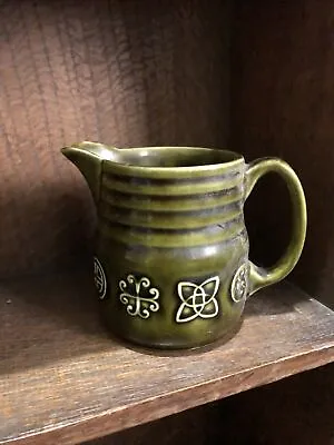 Buy Vintage GREEN Lord Nelson Pottery CREAM MILK Jug 1960s 1970s  • 10£