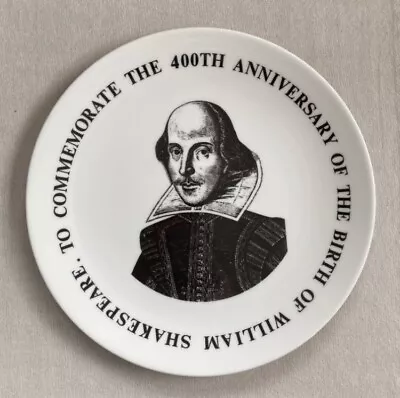 Buy Royal Doulton William Shakespeare 400th Anniversary Of Birth Commemorative Plate • 3.99£