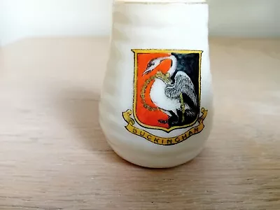 Buy Vintage Crested China Buckingham Copy Of A Bomb WW1 1900's • 7.49£