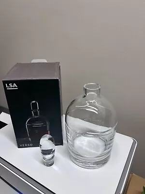 Buy LSA Verso Whisky Decanter 13 • 49.99£