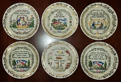 Buy Lord Nelson Pottery England 4.5” Pin/Trinket Dish, Coaster, Butter Pat, Set Of 6 • 34.06£
