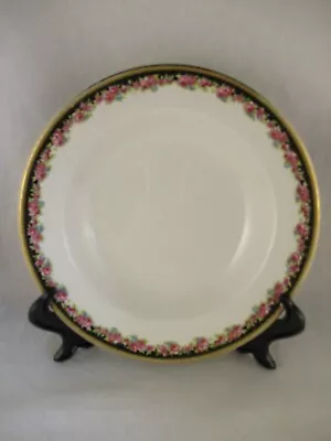Buy Vintage Maddock Royal Vitreous Shallow Bowl - Pink Rose Design • 3.99£