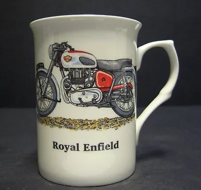 Buy 1 Mug ROYAL ENFIELD MOTORBIKE Fine Bone China Mug Cup Beaker • 5.99£