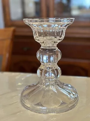 Buy Vintage Large Heavy Glass Candle Holder ( For Event Or Christmas Time) • 20£
