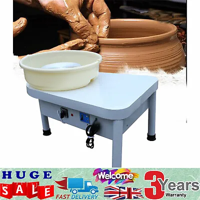 Buy 25CM 250W Electric Pottery Wheel Ceramic Machine Potter Clay Shape Craft DIY UK • 150.07£