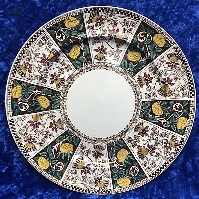 Buy Antique T G & F BOOTH 'Lucknow' Aesthetic Movement 26 Cm Ironstone Plate C.1884 • 7.99£