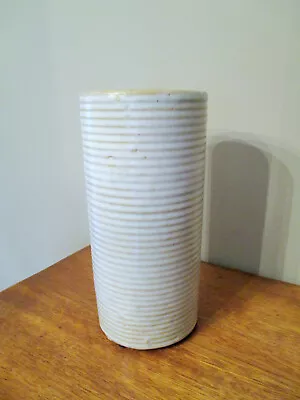 Buy Vintage Zanesville Stoneage Homespun 8  Pottery Vase #4008 • 14.13£
