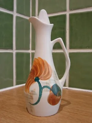 Buy Vintage Retro E Radford Hand-painted Pottery Oil/Vinegar Jug With Stopper  • 5£