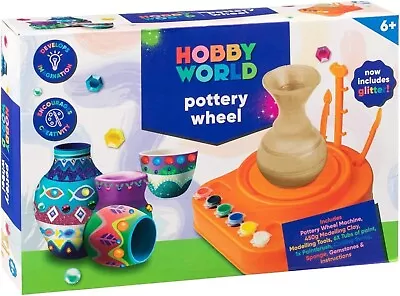 Buy Kids Pottery Wheel - Creative Clay Crafting Set For Aspiring Young Potters • 21.99£