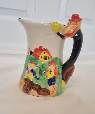 Buy Shorter&Son Jug Pitcher 3 Little Pig And Big Bad Wolf 1930s • 51£