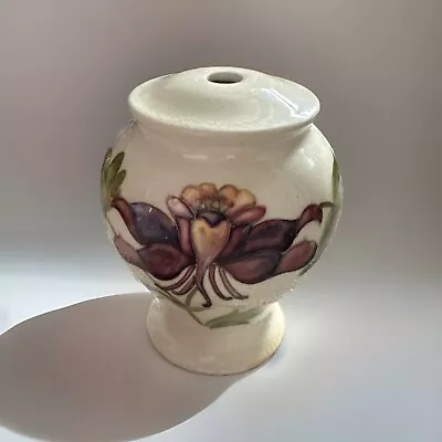 Buy Vintage Moorcroft Ceramic Lamp Base In Orchid Pattern  • 0.99£