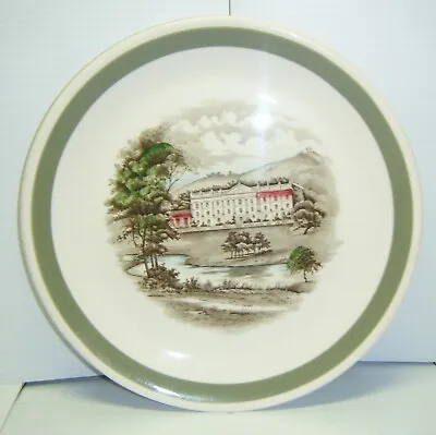 Buy Alfred Meakin Staffordshire England Plate Stately Homes Series Chatsworth • 75.96£