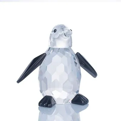 Buy Figurines Penguin Crytal Cute Animal Small Desk Decoration Ornament Modern Clear • 33.12£