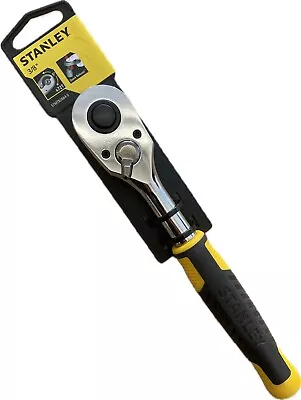 Buy Stanley Ratchet Socket Wrench 3/8″ Drive 72T Button Release STMT82664-0 • 10.69£